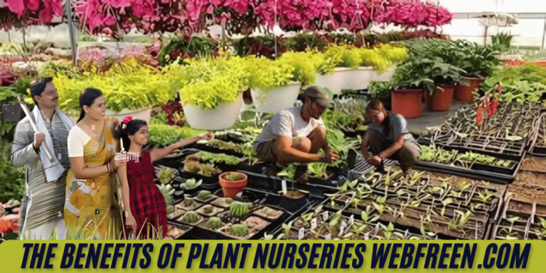 The benefits of plant nurseries WebFreen.com